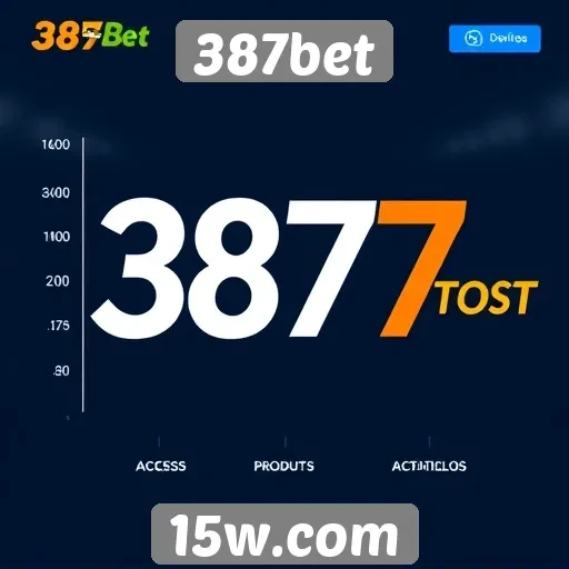 Estatísticas de acesso e uso do 387bet