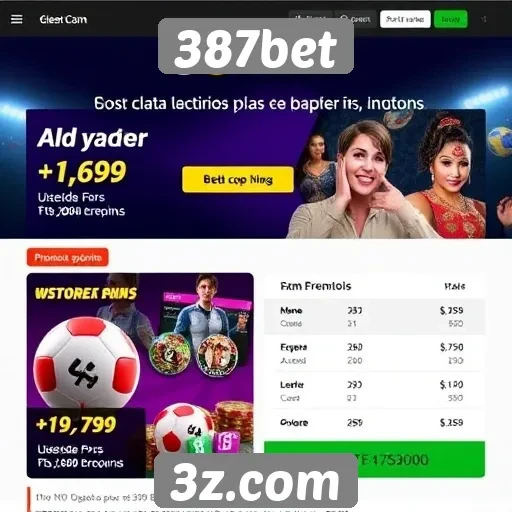 387bet apresenta promoções para novos usuários